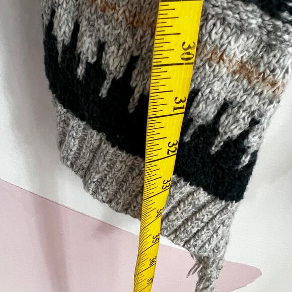 Cabi Fringe Cardigan Open Front Knit Boho Chic Artsy Cottagecore Small - Picture 6 of 8